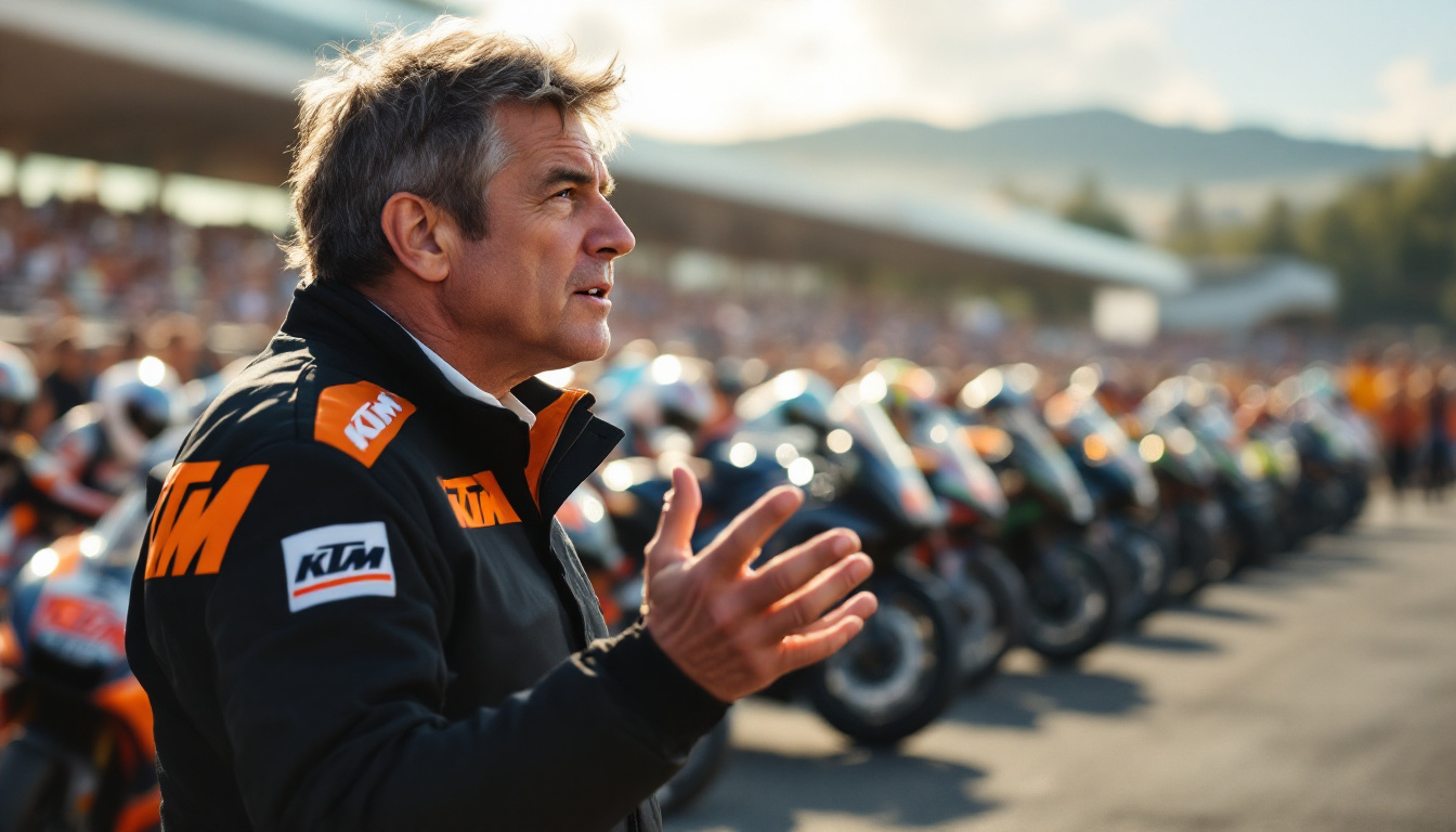 découvrez l'analyse de gottfried neumeister sur le rôle essentiel du motogp pour ktm, où il appelle également à un soutien financier accru des banques pour renforcer le sport motocycliste.