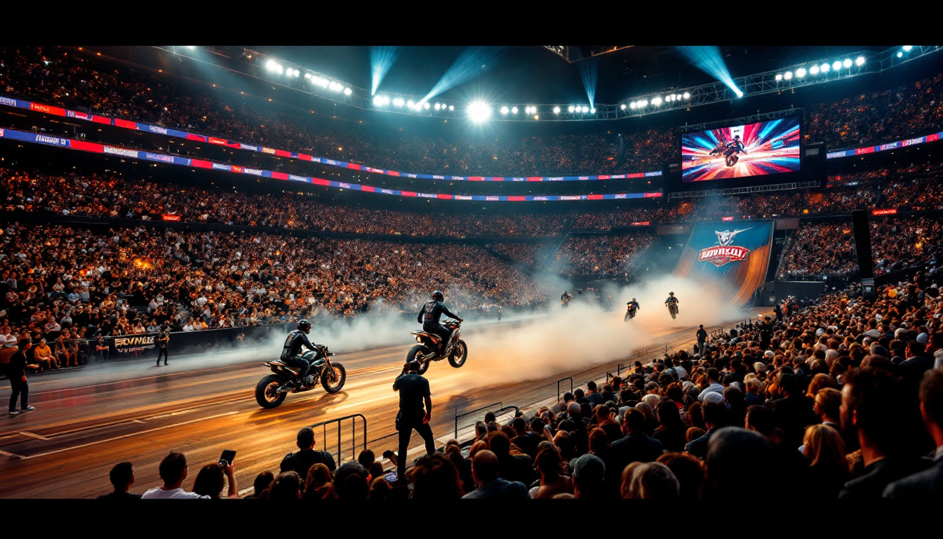 découvrez l'incroyable exploit d'une équipe audacieuse qui a battu le record du monde en réalisant la plus haute pyramide humaine sur des motos en mouvement. un défi spectaculaire alliant équilibre, courage et adrénaline, à ne pas manquer !