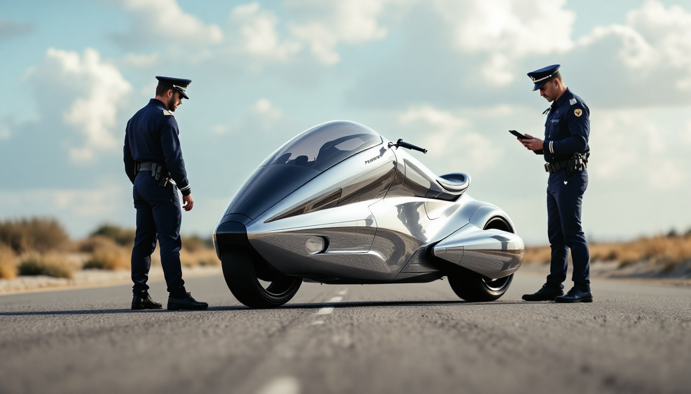 découvrez le véhicule révolutionnaire des gendarmes du rhône, une fusion étonnante entre une moto et une fusée qui redéfinit la sécurité routière. performances impressionnantes et innovation technologique au service de la sécurité publique.